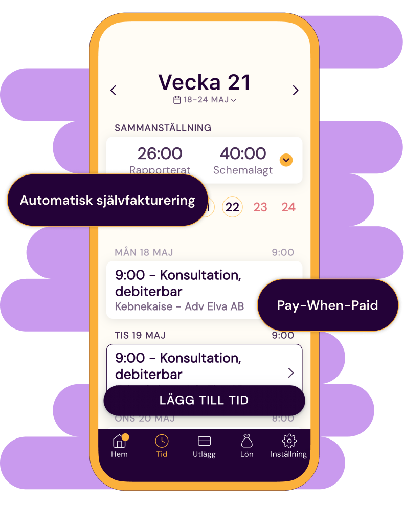 Appvy med självfakturering