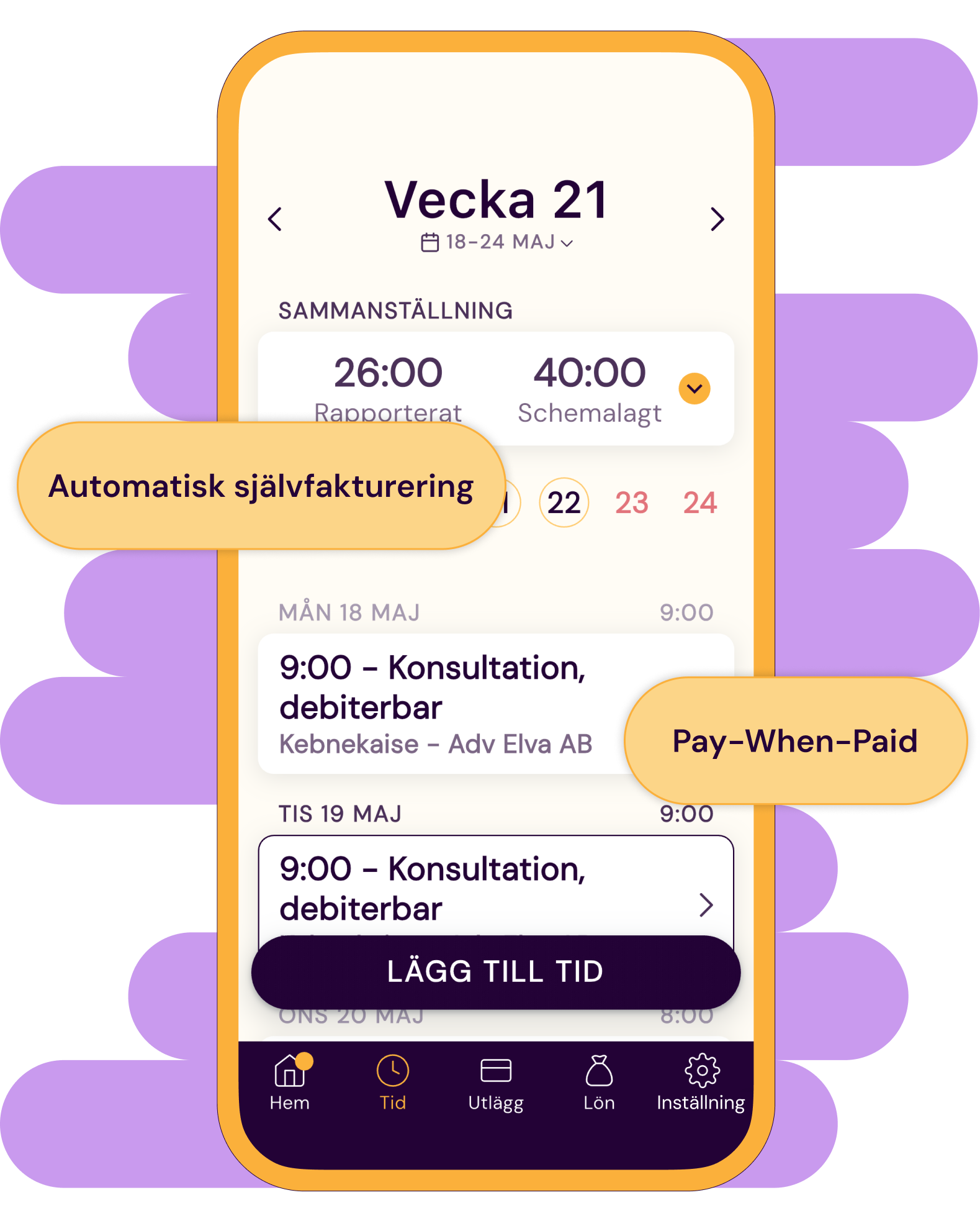 Appvy med underkonsulthantering