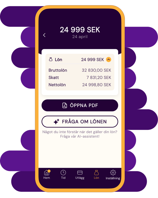 Appvy med löneunderlag