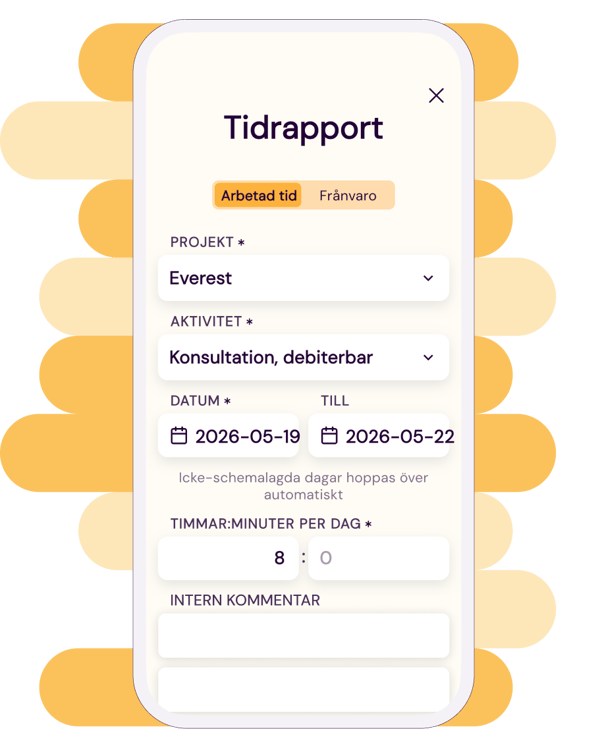 Tidrapport_mobil