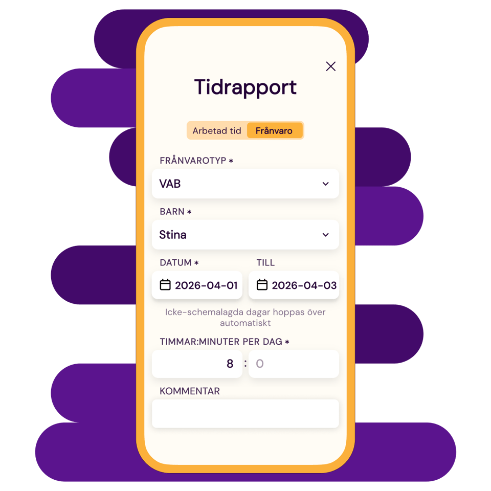Tidrapportering