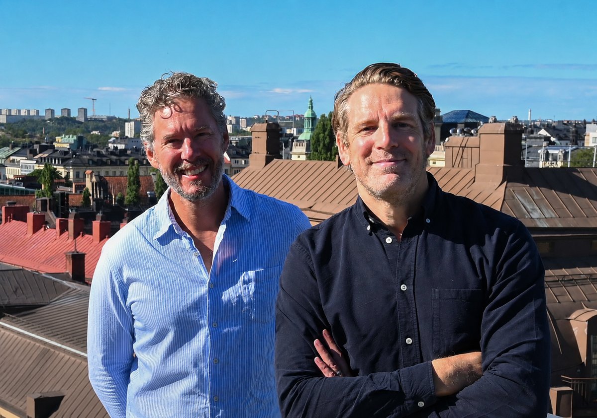 Carl Holmquist och Niklas de Besche